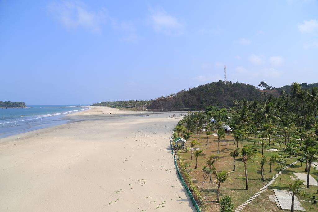 Ocean Front Campgrounds Ngwesaung Ngoại thất bức ảnh